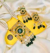 Akira Rani Mala Set (Green)